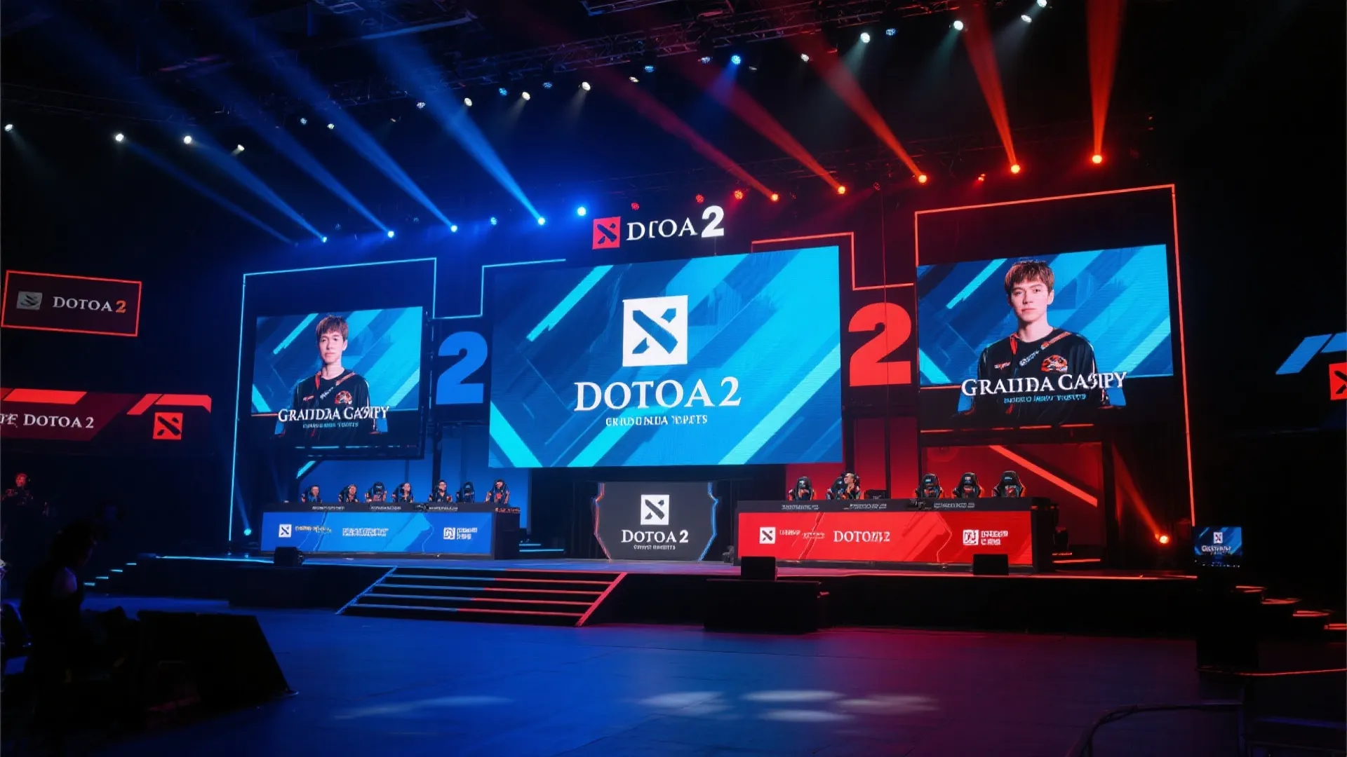 DOTA2 Esports Stage